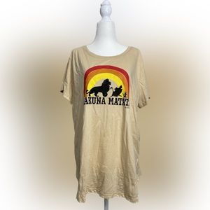 XX-Large Disney Lion King “Hakuna Matata” Short-Sleeve Graphic T-Shirt